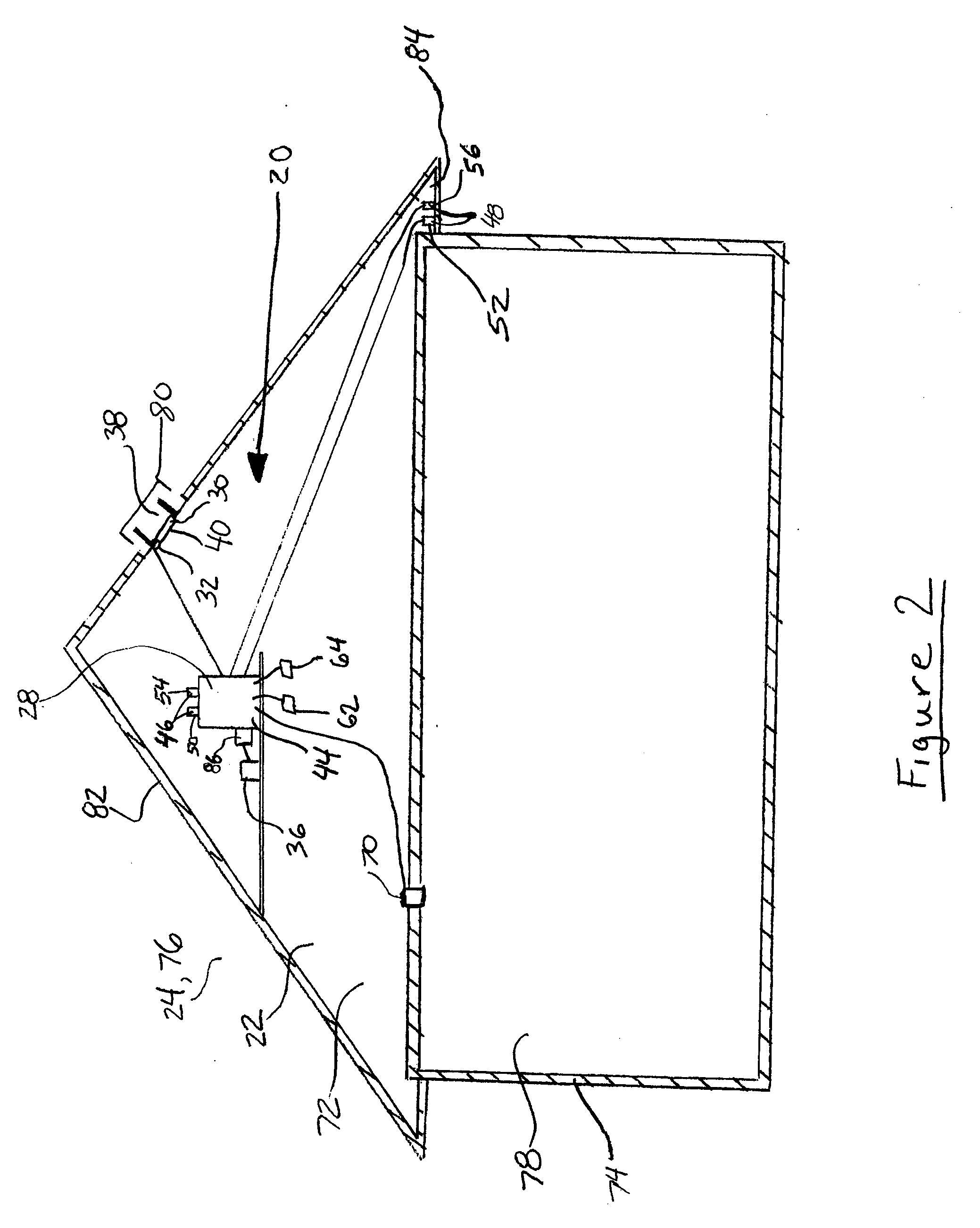 Ventilation system and method of using the ventilation system