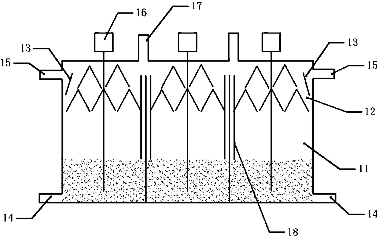 Upflow anaerobic reactor and organic wastewater treatment method thereof