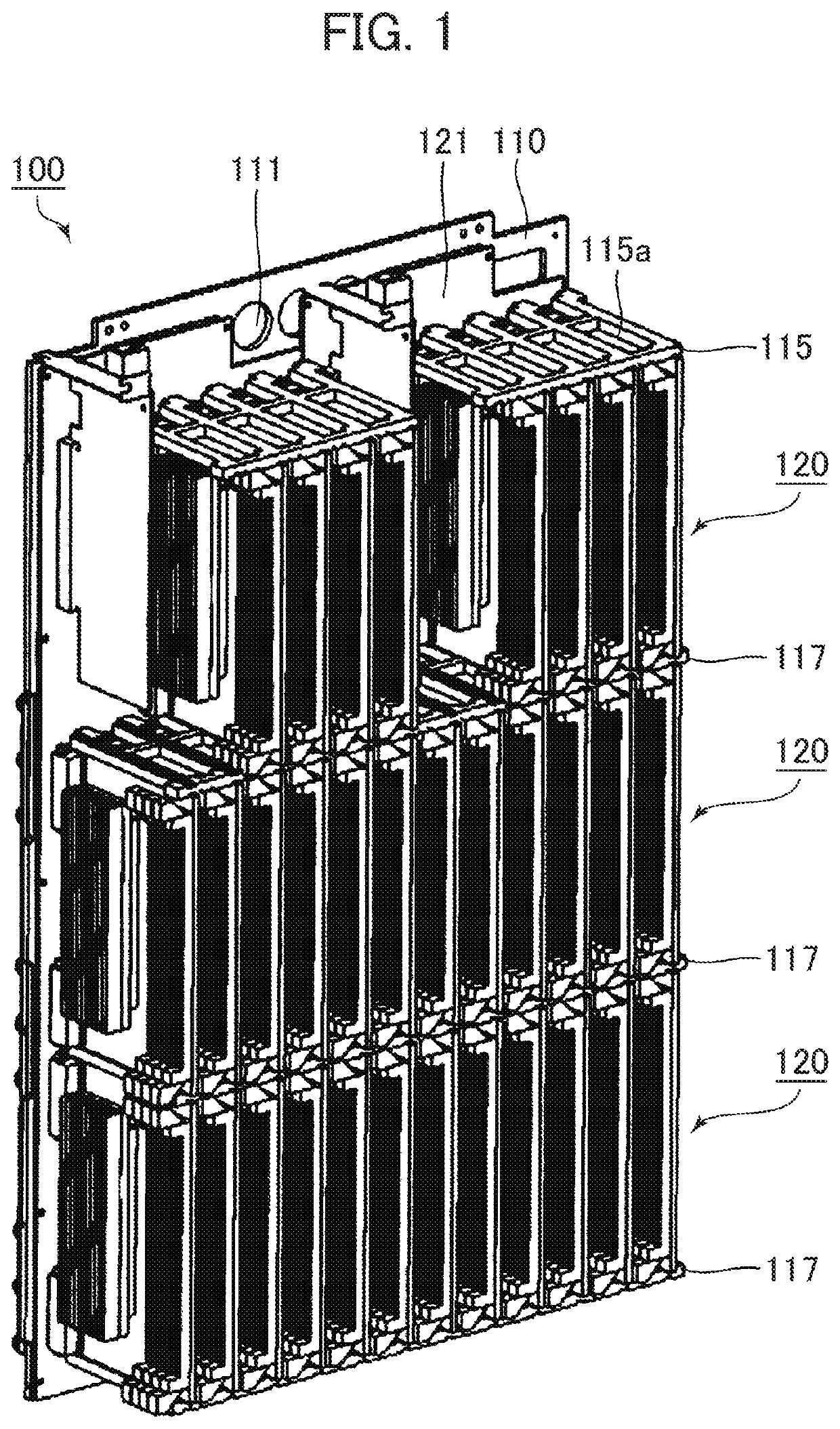 Electronic device for liquid immersion cooling, power supply unit, and cooling system