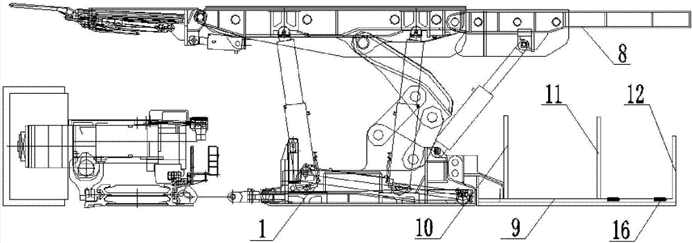 Coal-mine underground intelligent jetting backfill mining system