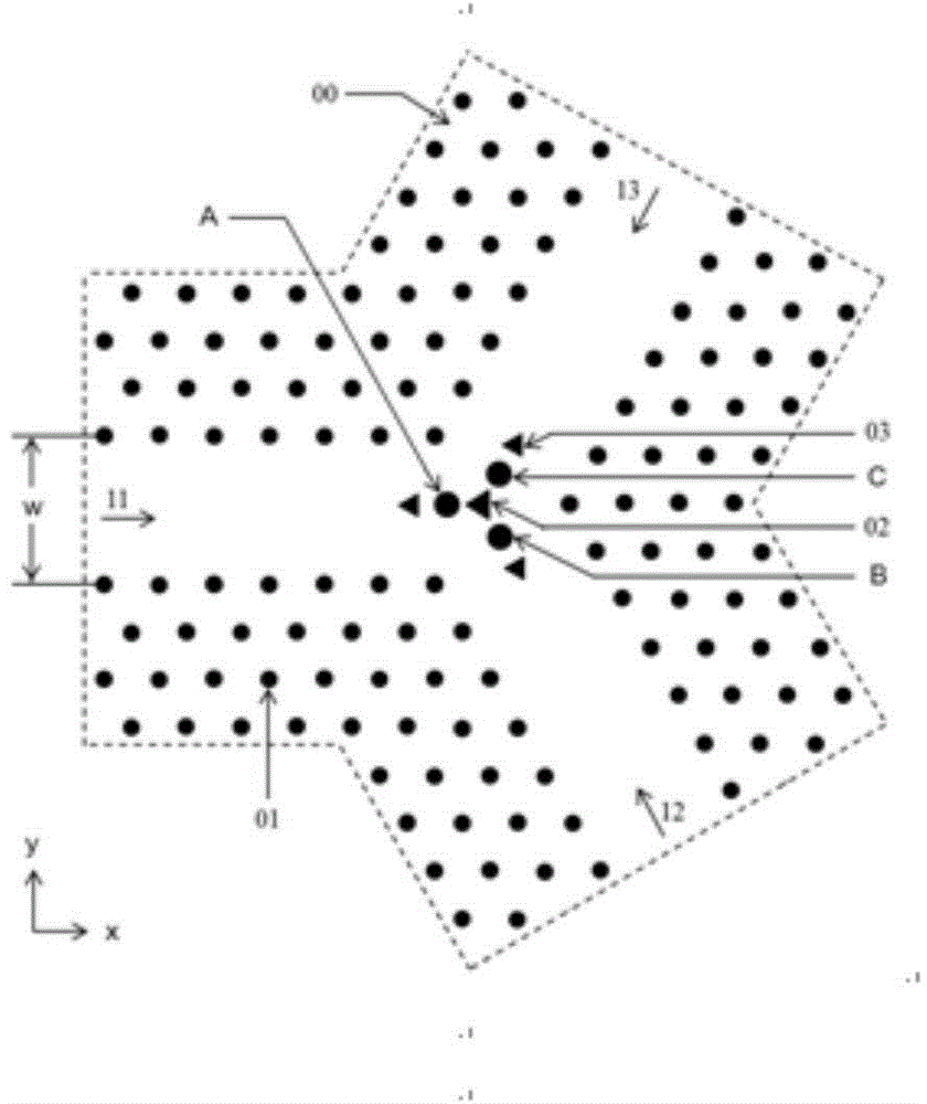 Compensation-column-introduced three-port optical circulator high in transmission rate and isolation