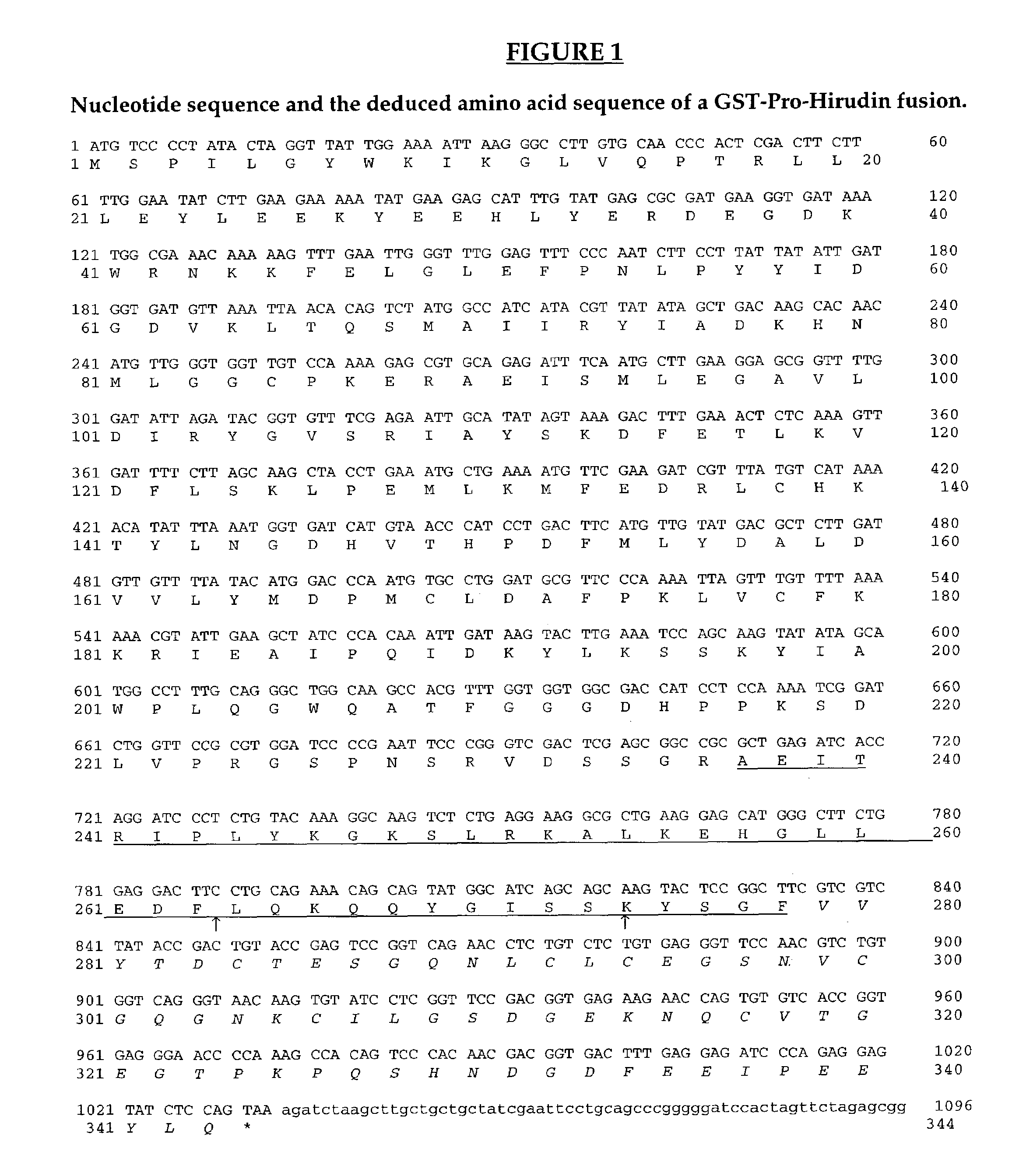 Method for cleavage of fusion proteins