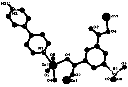 A kind of preparation method with diamagnetic chain coordination polymer