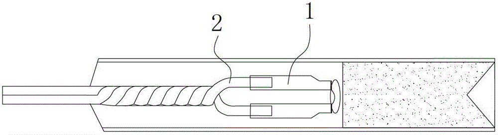 Device and method for detection, rejection and docking of rigid electric ignition charge