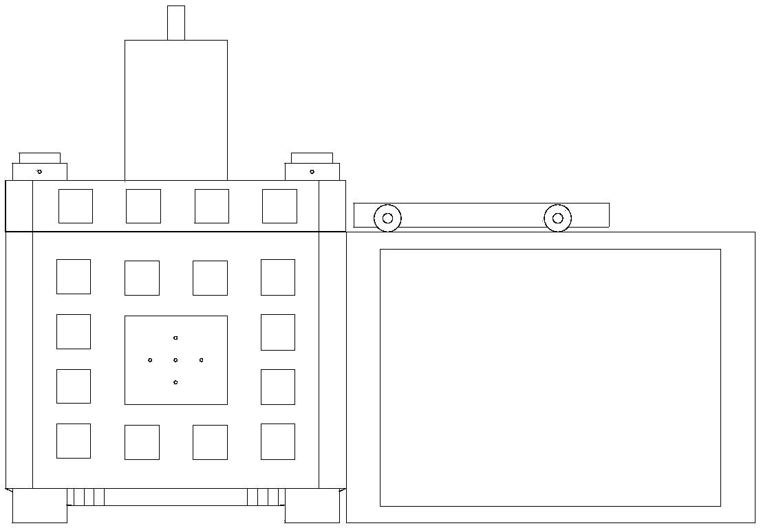 Anti-reflection displacement and multiphase seepage flow physical simulation experiment system and method for coal containing methane