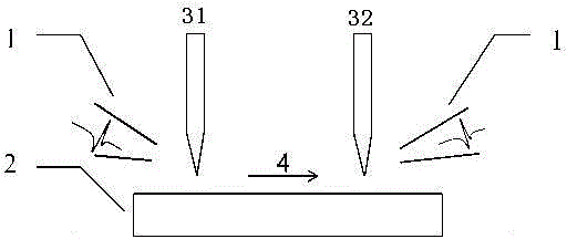 Electromagnetic wave modulation method based on surface plasma wave transmission distance