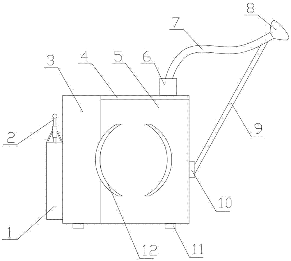 Swarming group negative pressure arresting equipment