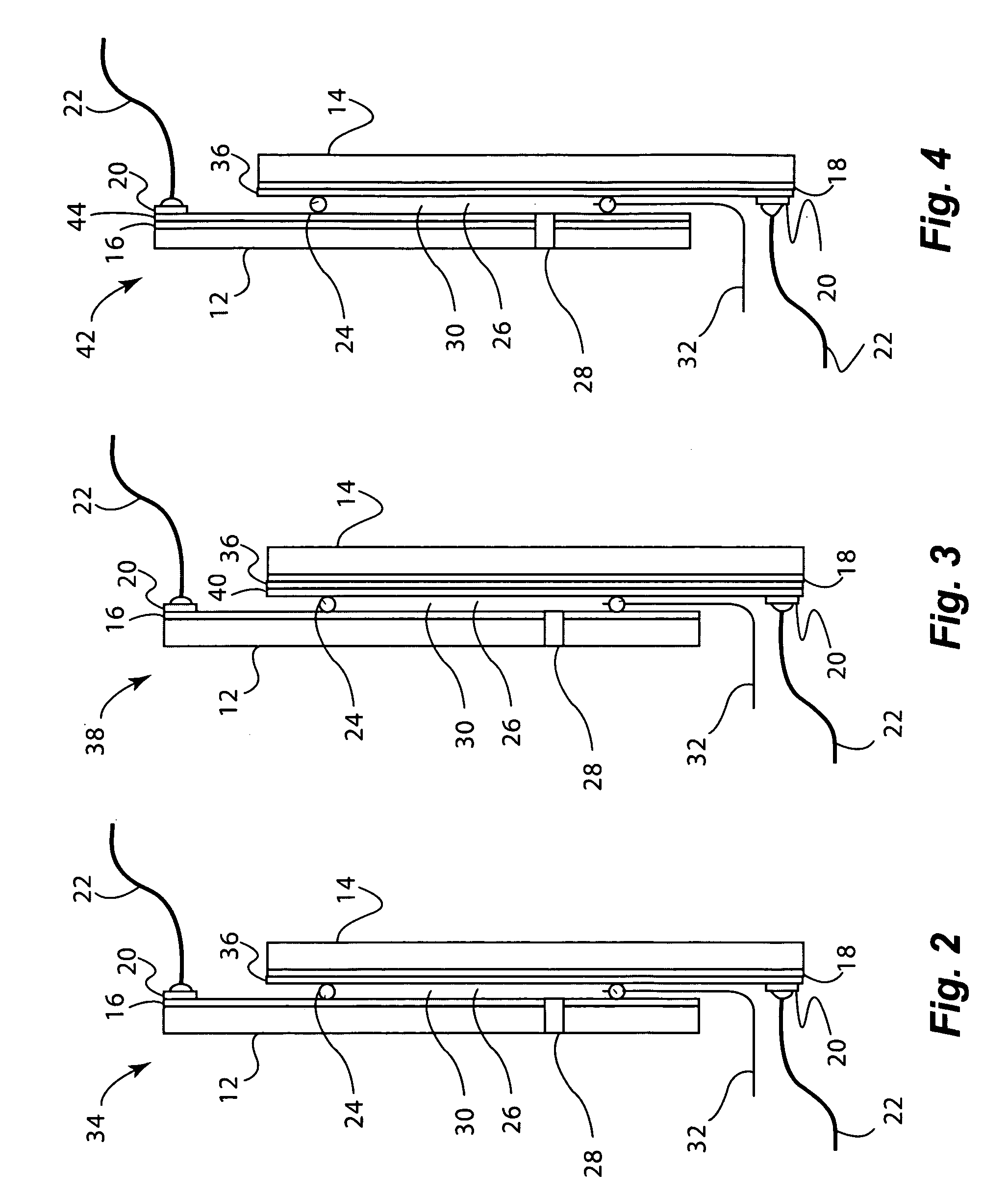 Durable electrooptic devices comprising ionic liquids