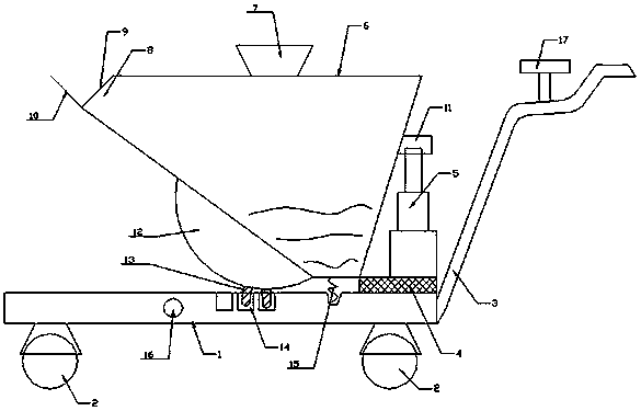 A transport turnover device and its working method