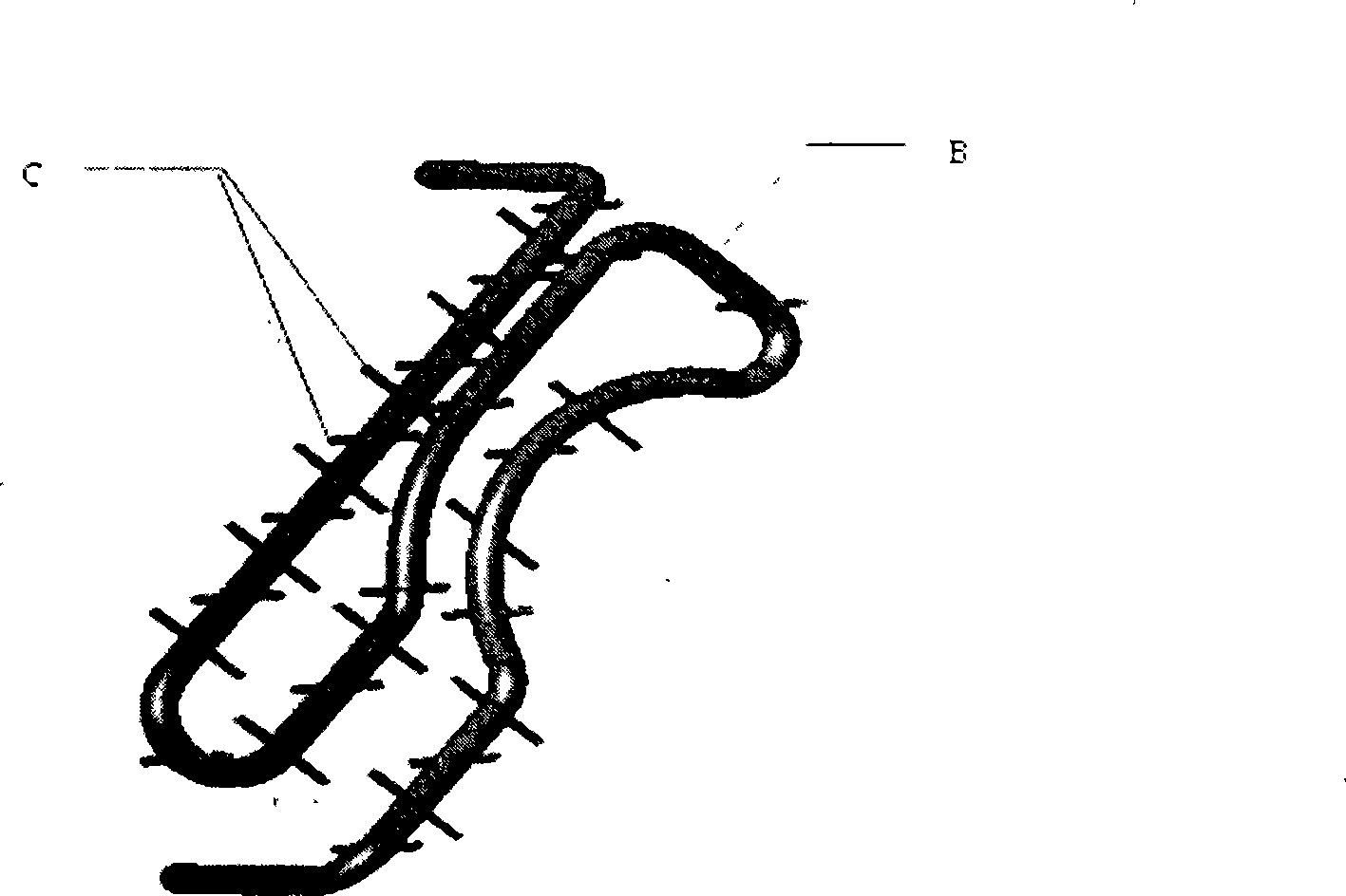 Blast furnace water wall production method using vanishing-die forging technique