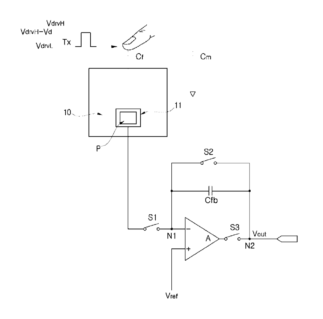 Fingerprint detection device and driving method therefor