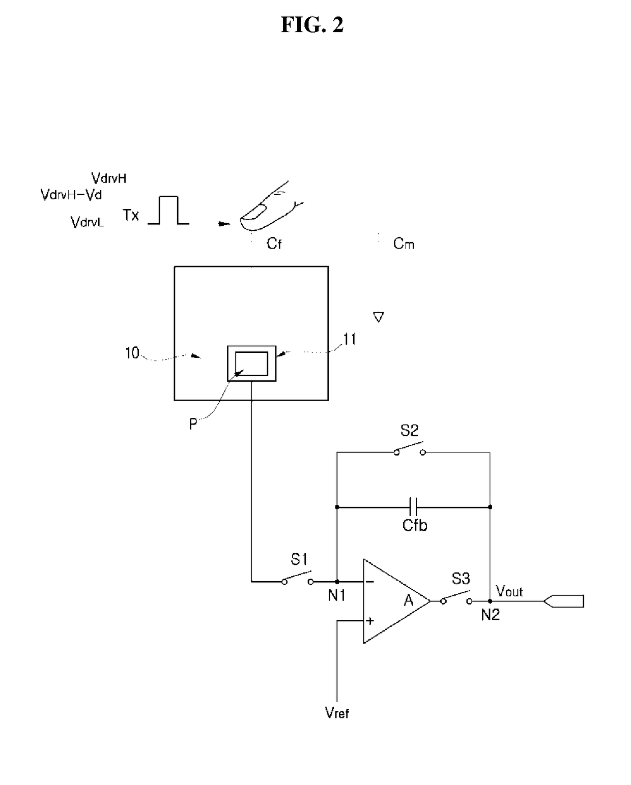 Fingerprint detection device and driving method therefor