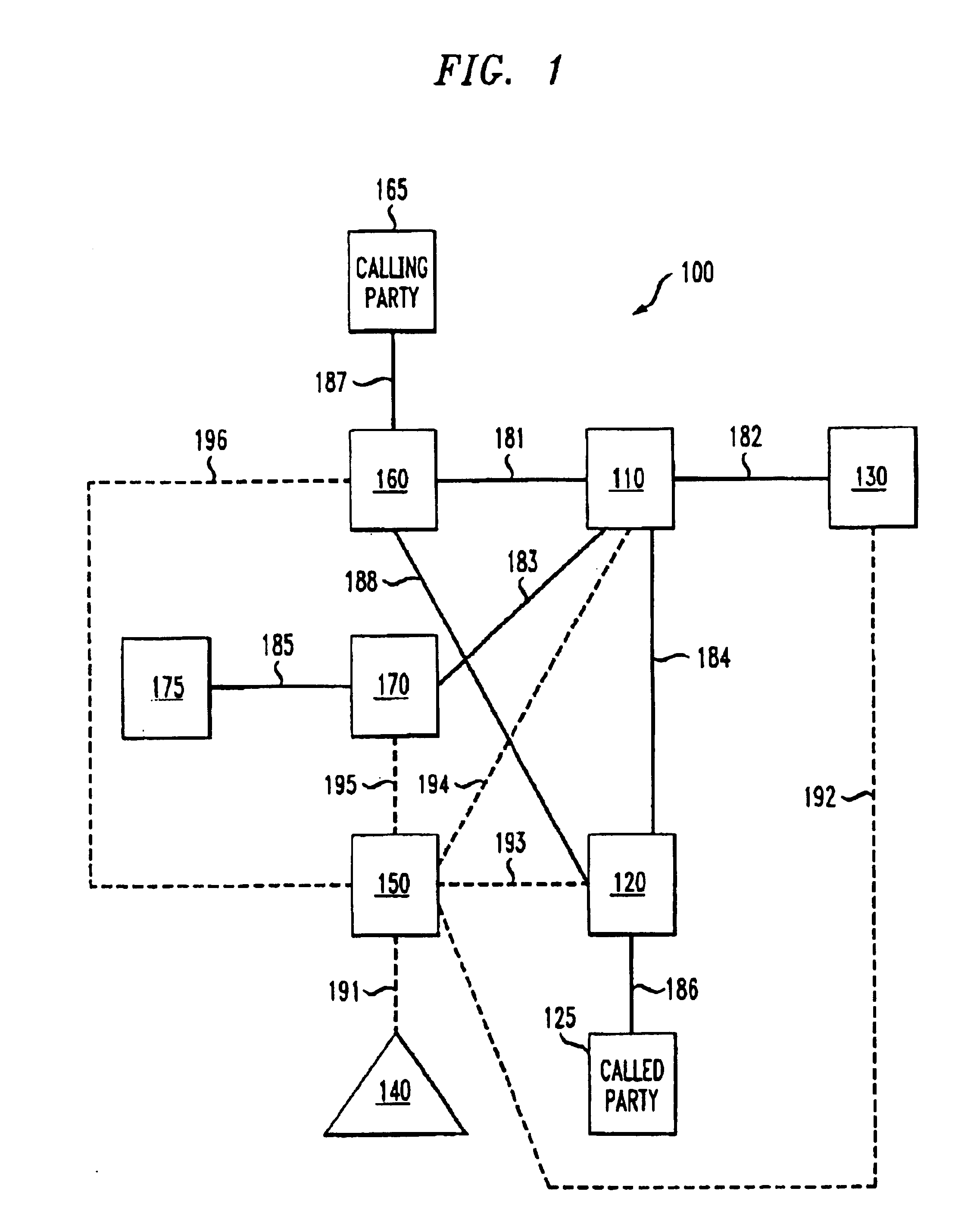 System and method of billing a predetermined telephone line for service utilized by a calling party