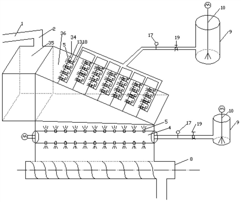 A system and process for producing flame-retardant oriented strand board