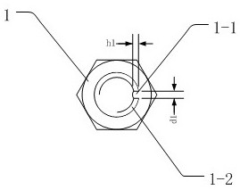 Bolt self-locking anti-loosening structure