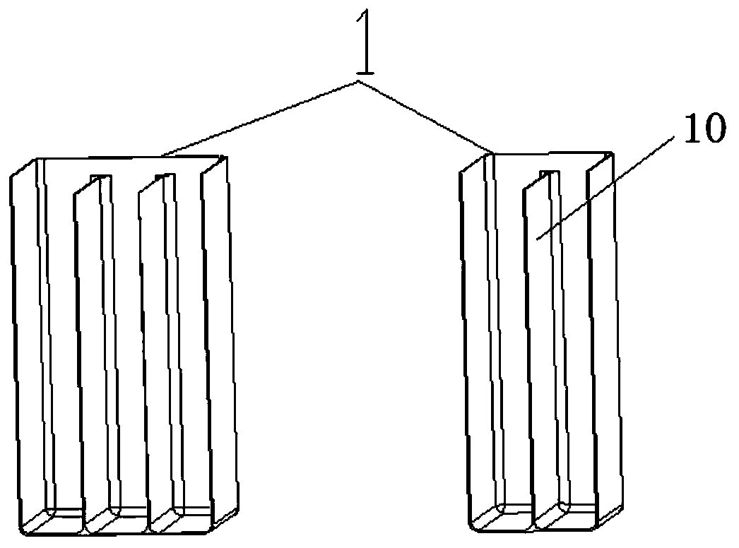 Square cell structure