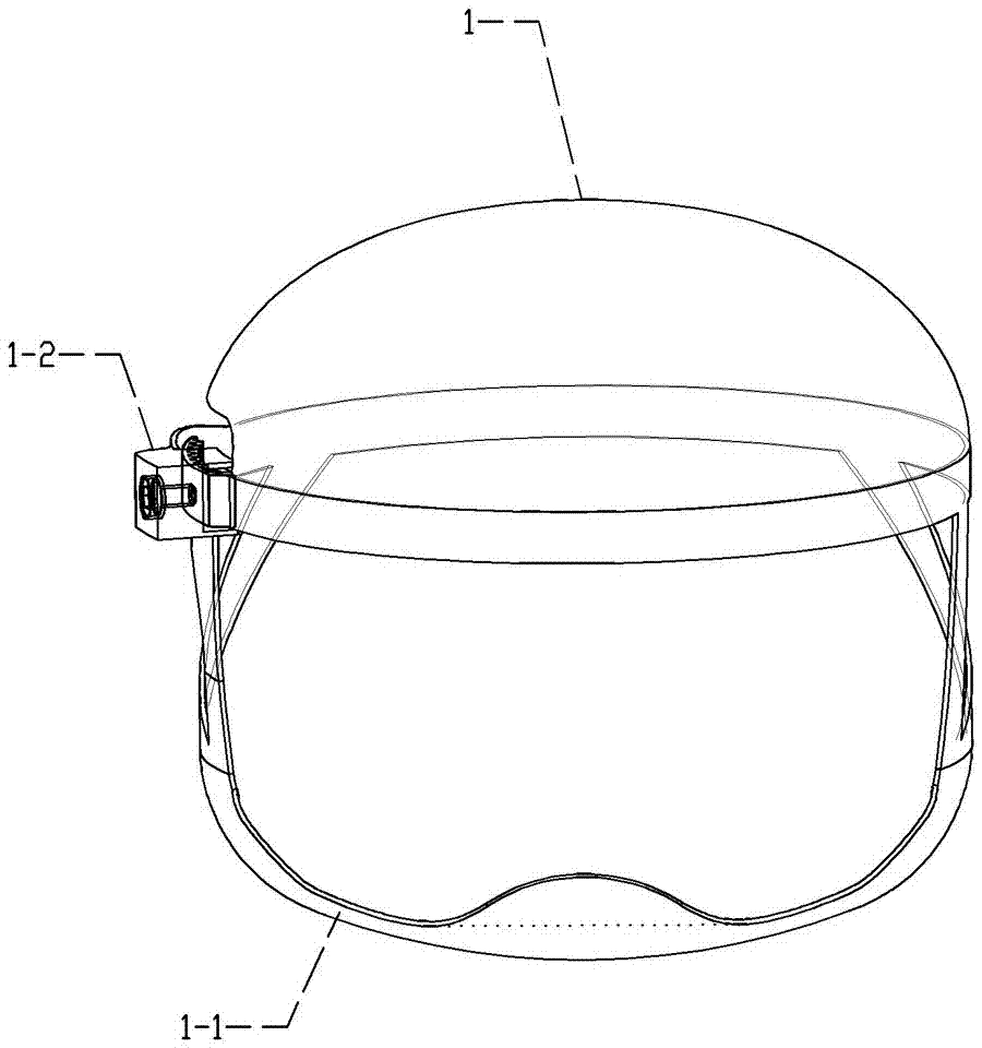 Tooth-grinding-portion tongue-biting-prevention device