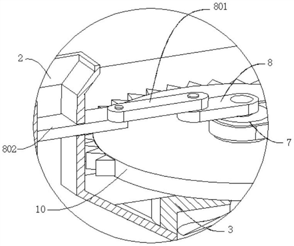 A device for processing dried flowers and hay