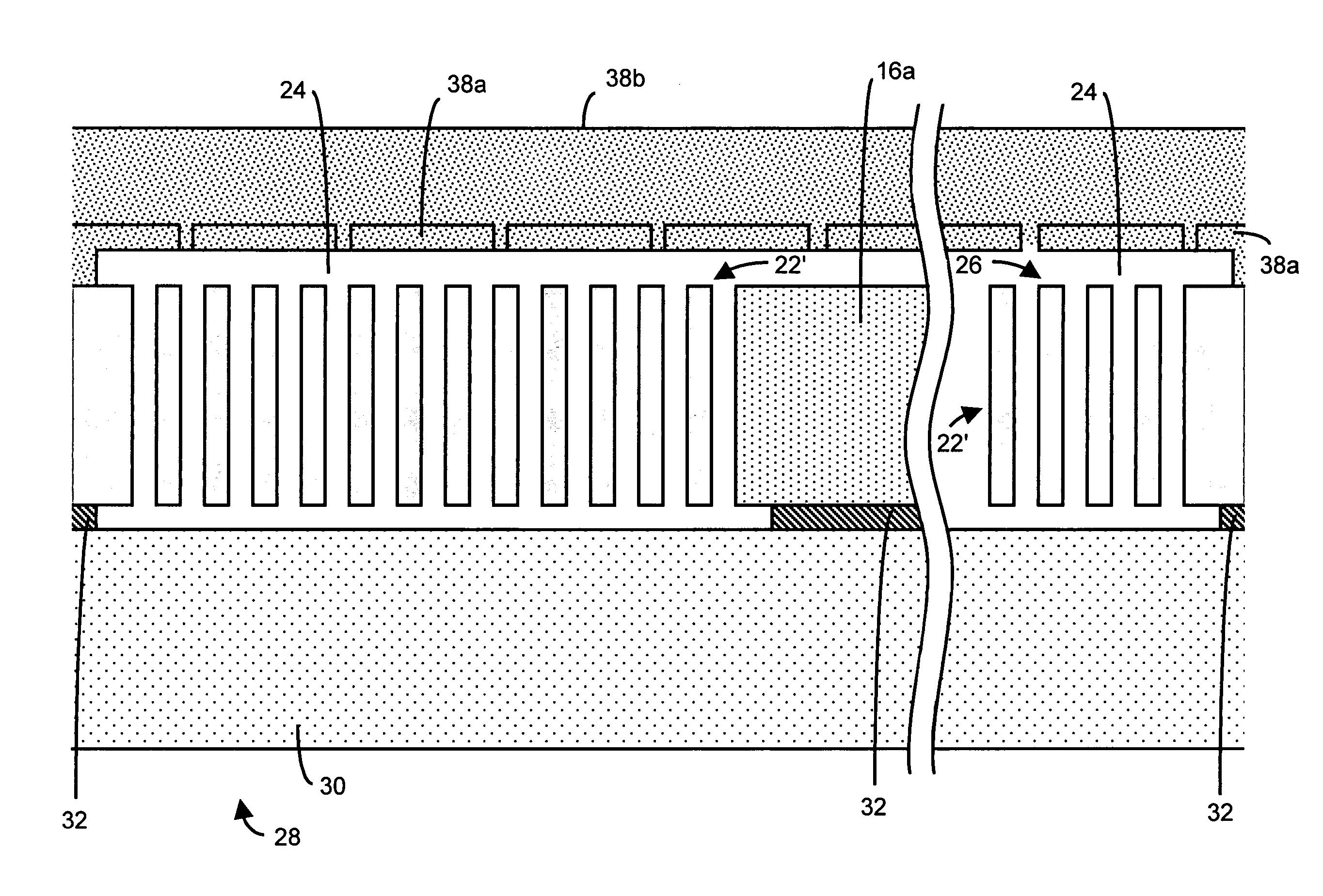 Integrated getter area for wafer level encapsulated microelectromechanical systems