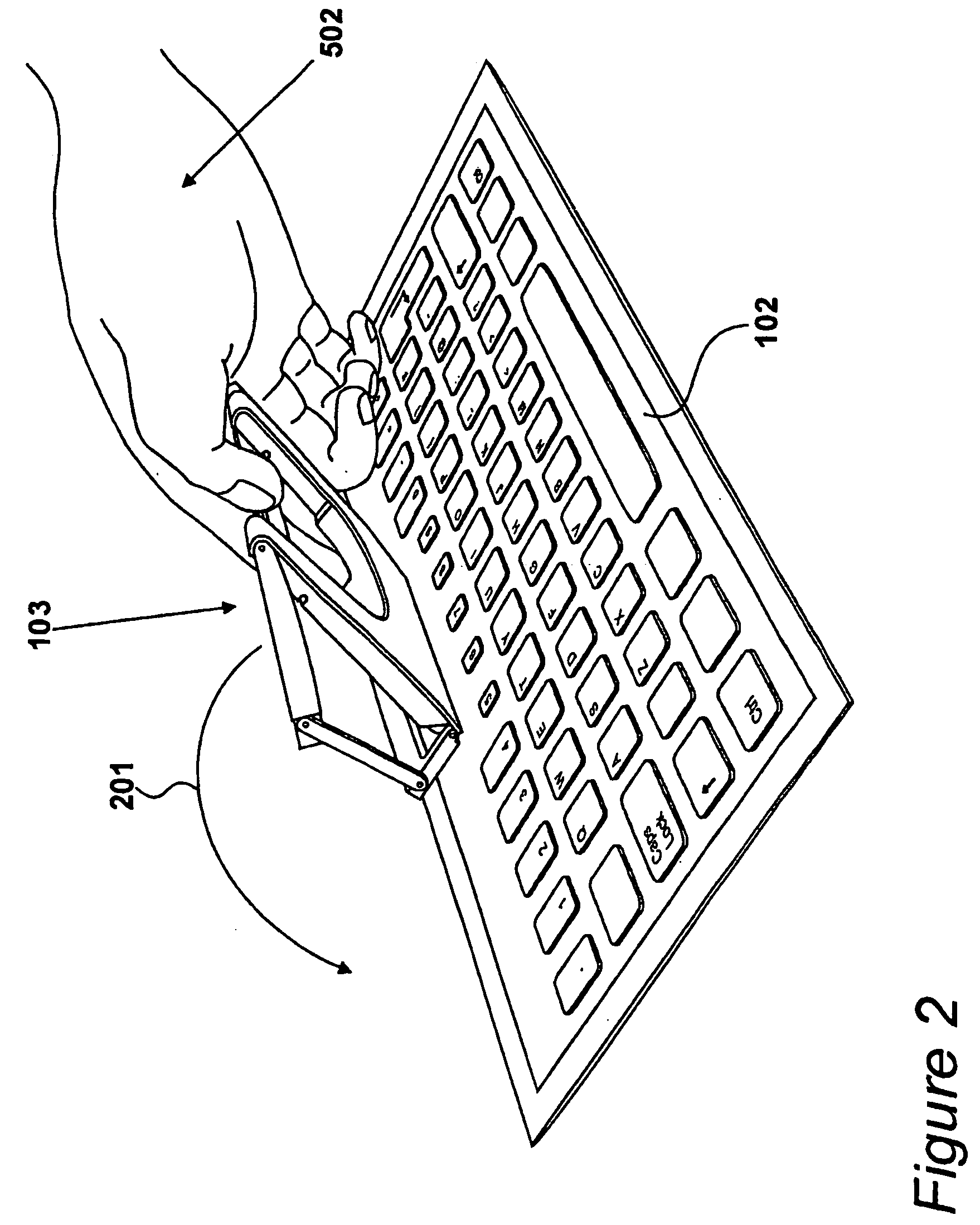 Flexible foldable keyboard