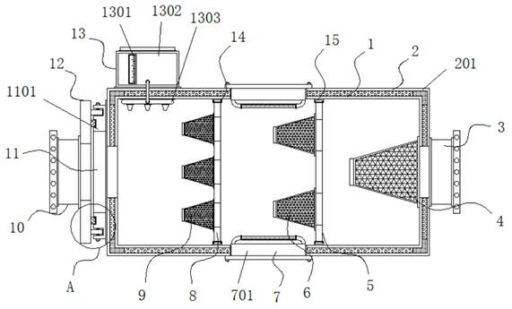 Multi-filter-element precision air filter