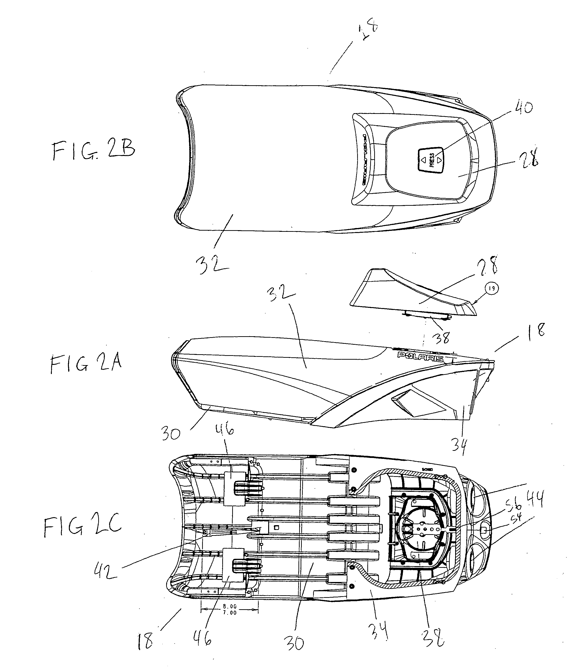 Adjustable storage seat for recreation and utility vehicles