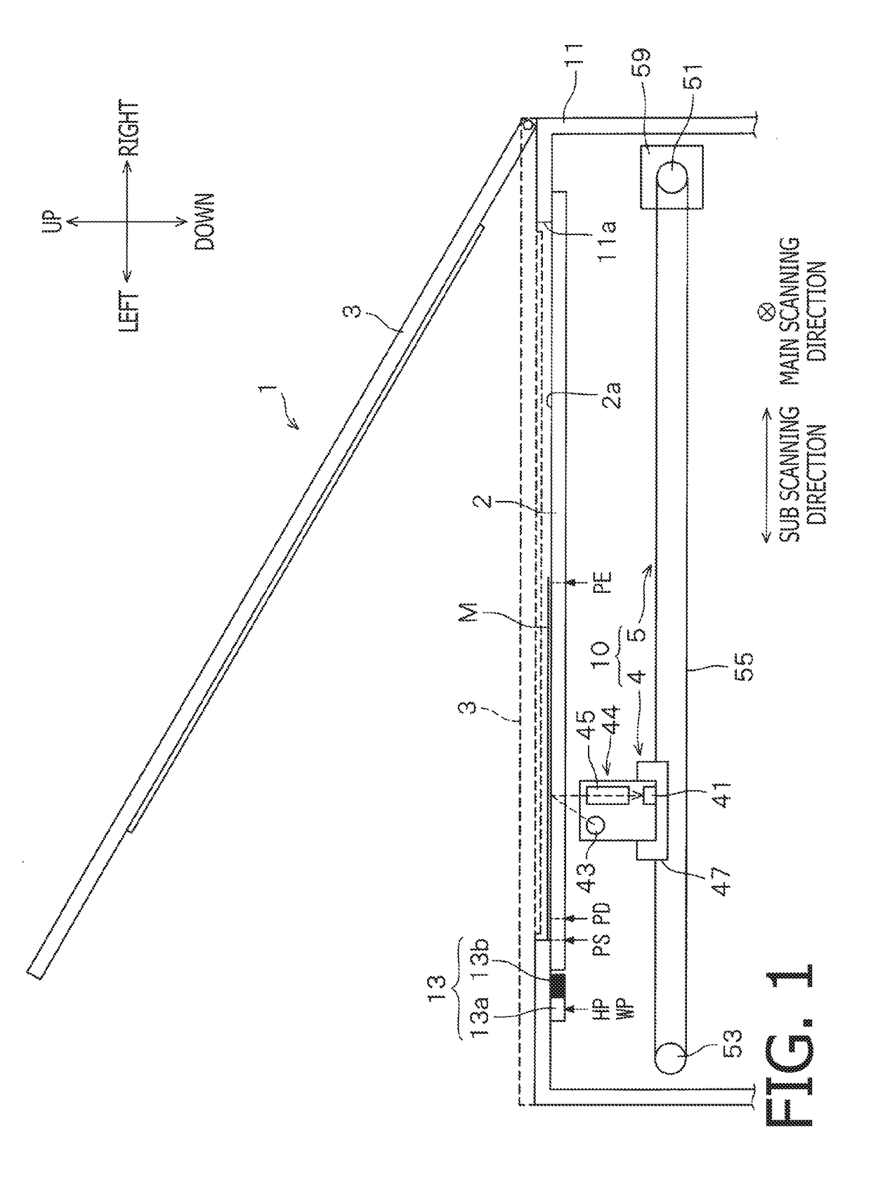 Image scanning apparatus, and method and computer-readable medium therefor