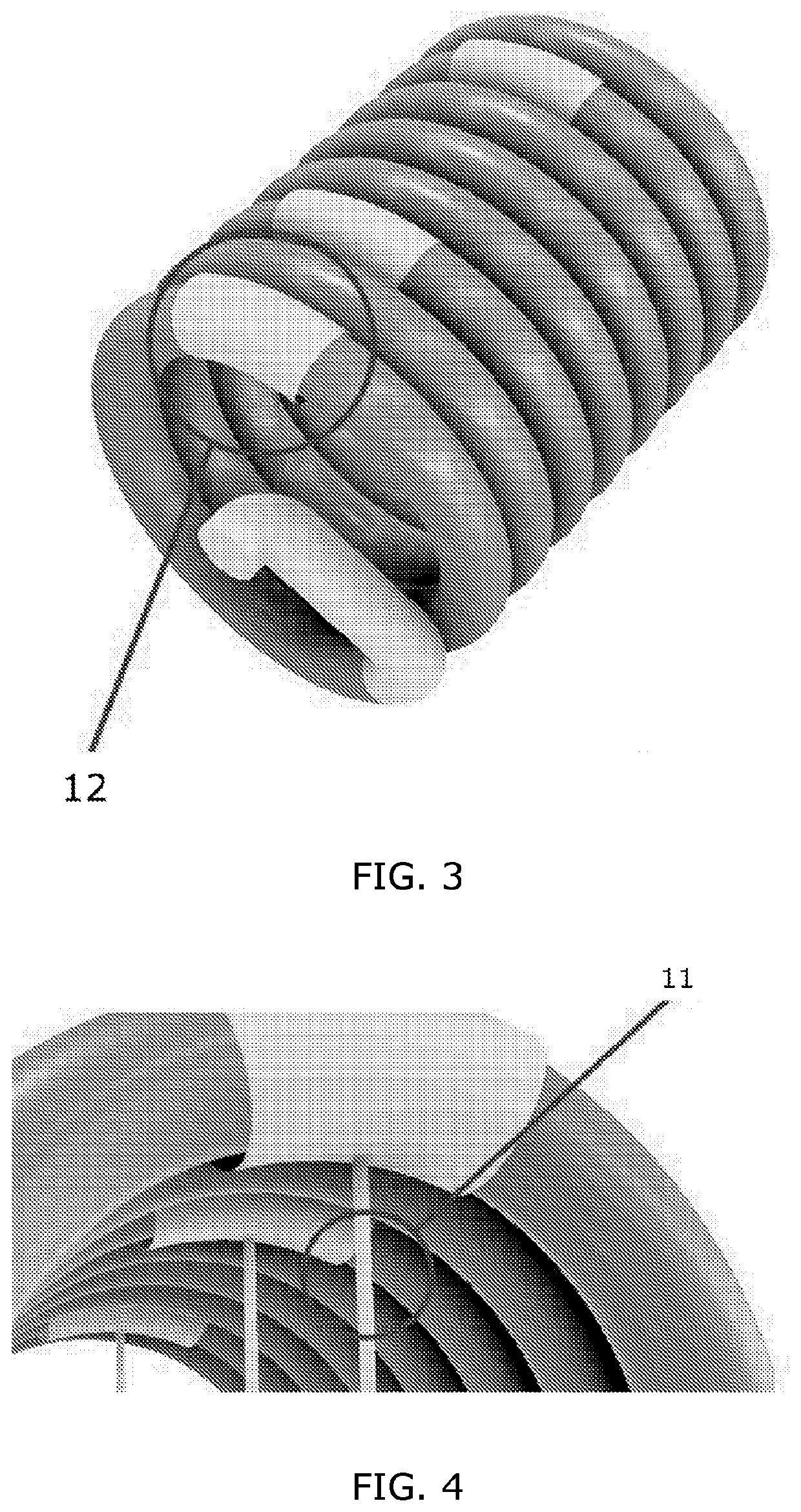 Spiral-pump for treating food items