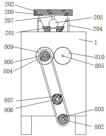 A kind of corn thresher