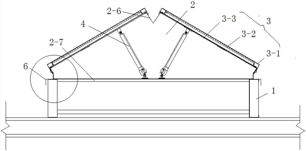 Triangular skylight