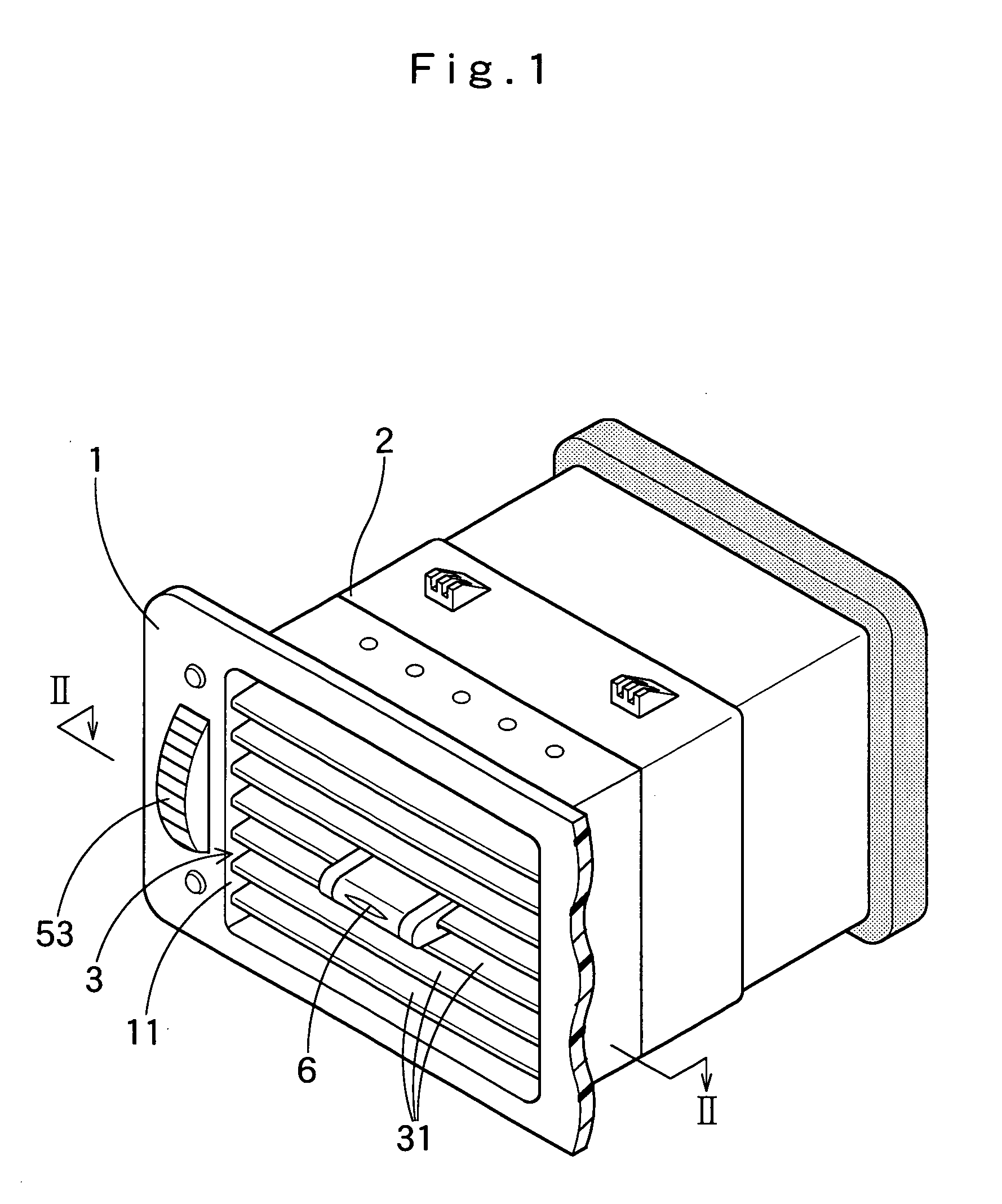 Air vent register