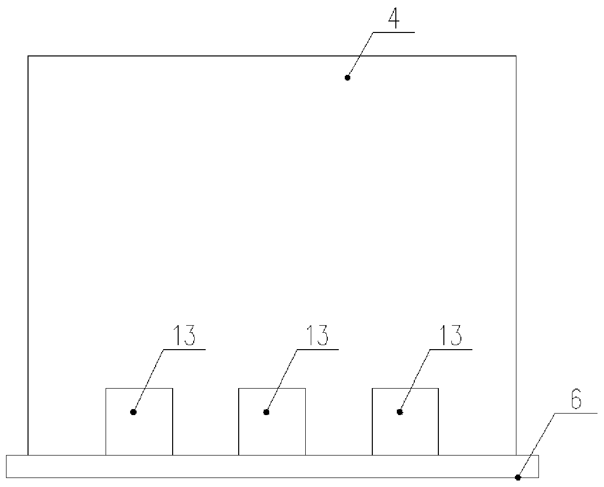 Compound subsurface flow constructed wetland with high drop difference and adjustable water outflow