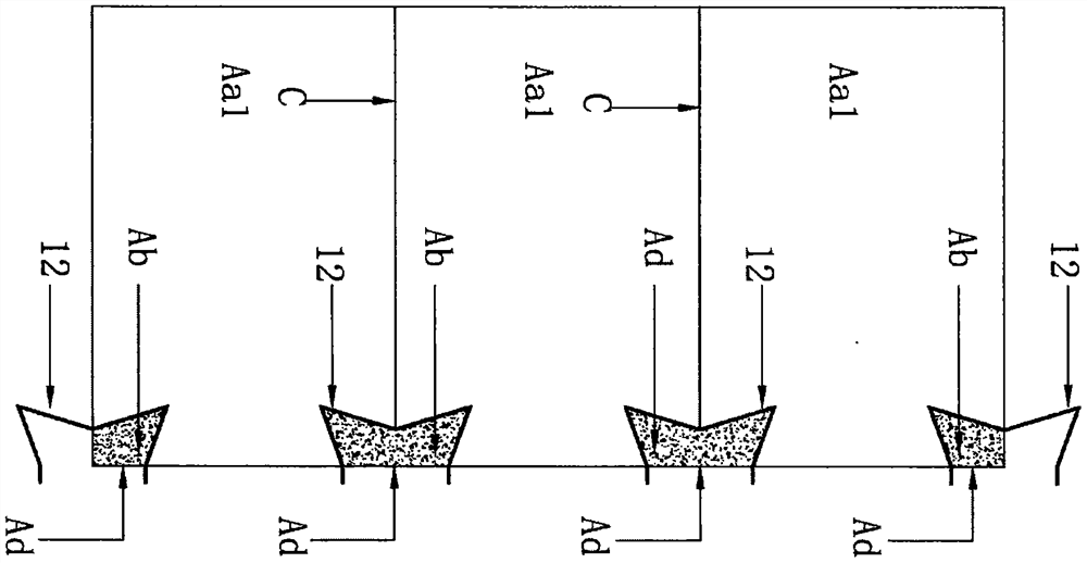 Zipper type wall body component side face cutting forming process and a forming cutter