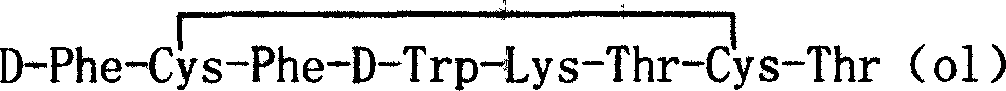 Solid-phase synthesis process of octreotide acetate