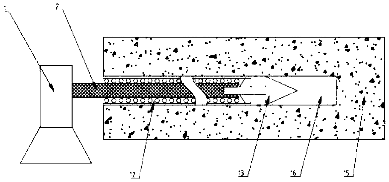 Method for increasing extracting and drilling stability of low-permeability soft coal seam