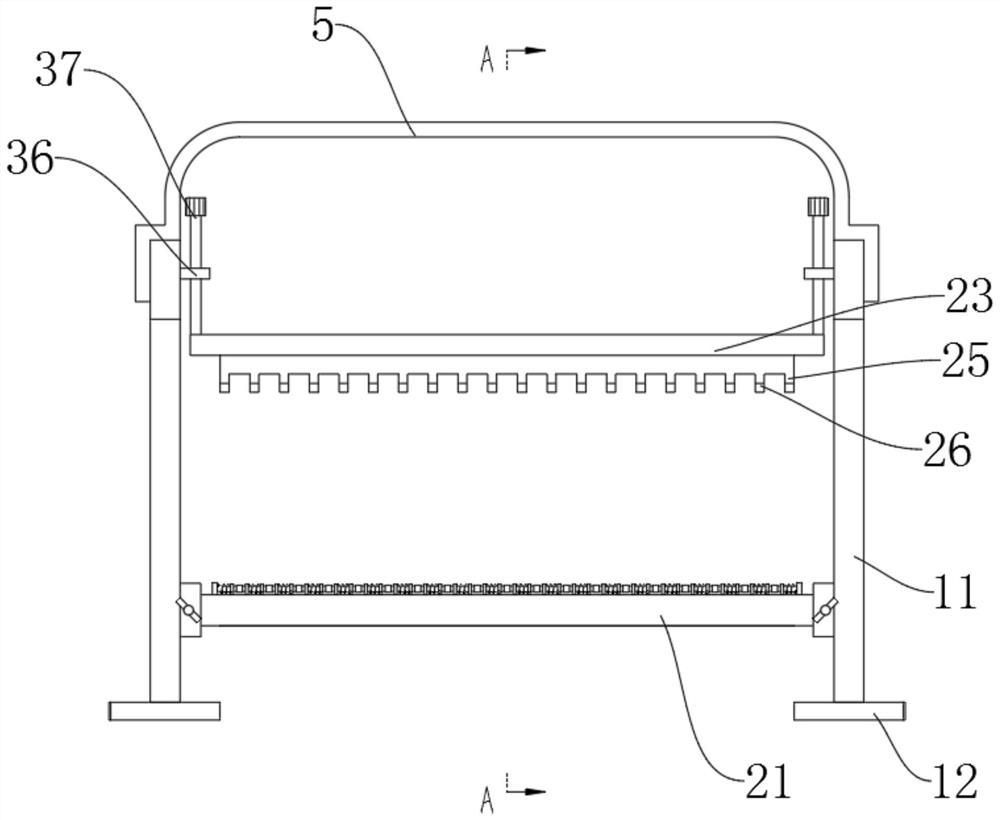 A flower basket suitable for different sizes for wafer cleaning