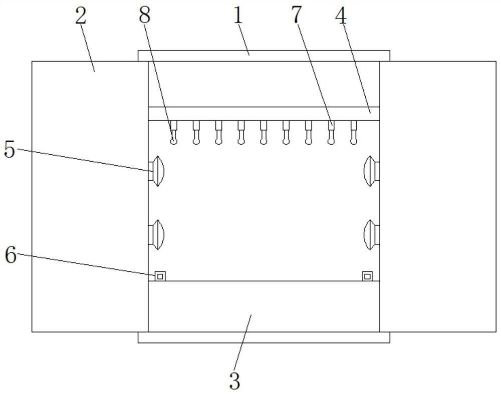 A wardrobe with disinfection function