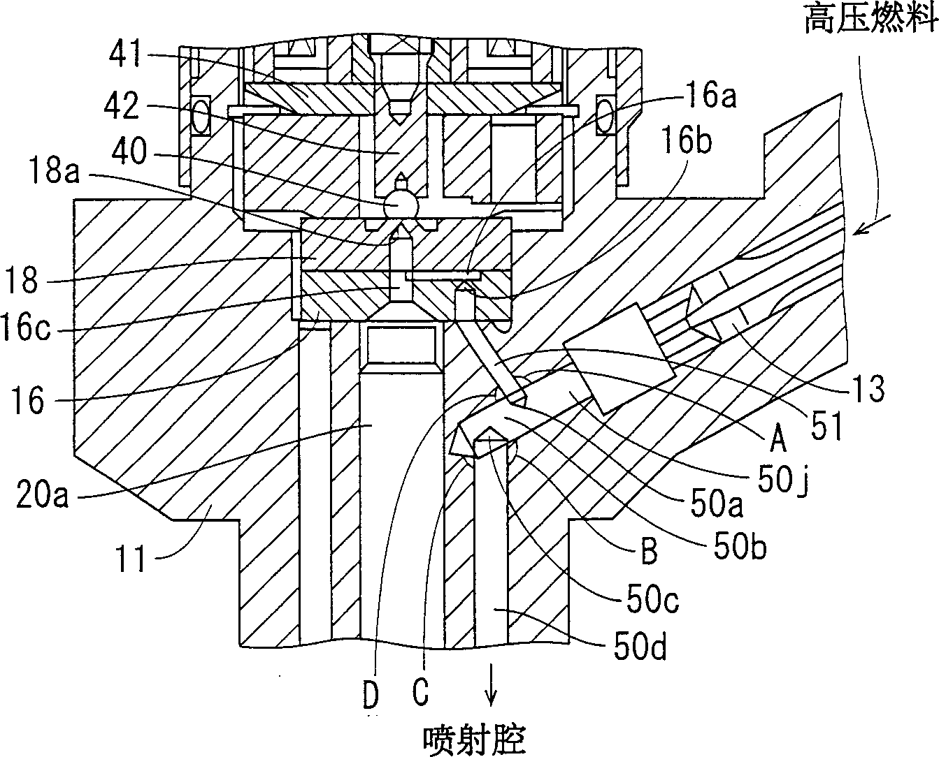 Fuel-jetting device