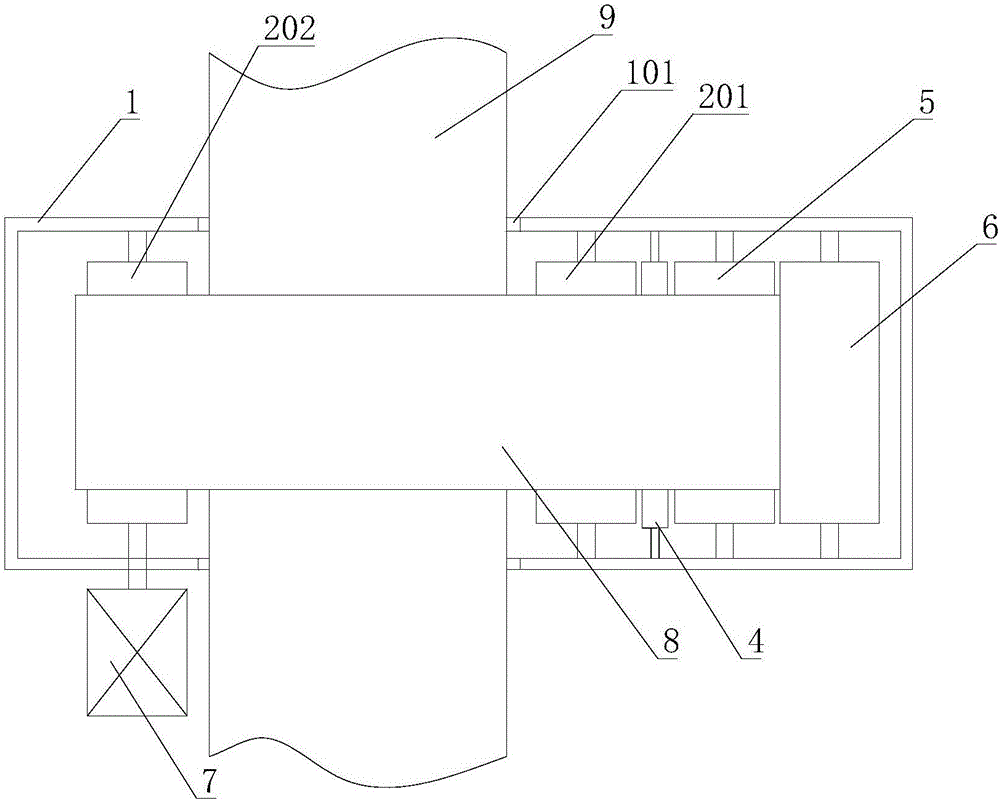 Track type water removal method for rubber assembly of tire