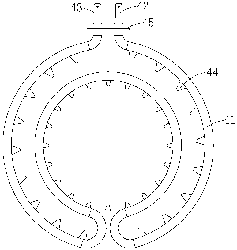 Open flash point measuring equipment