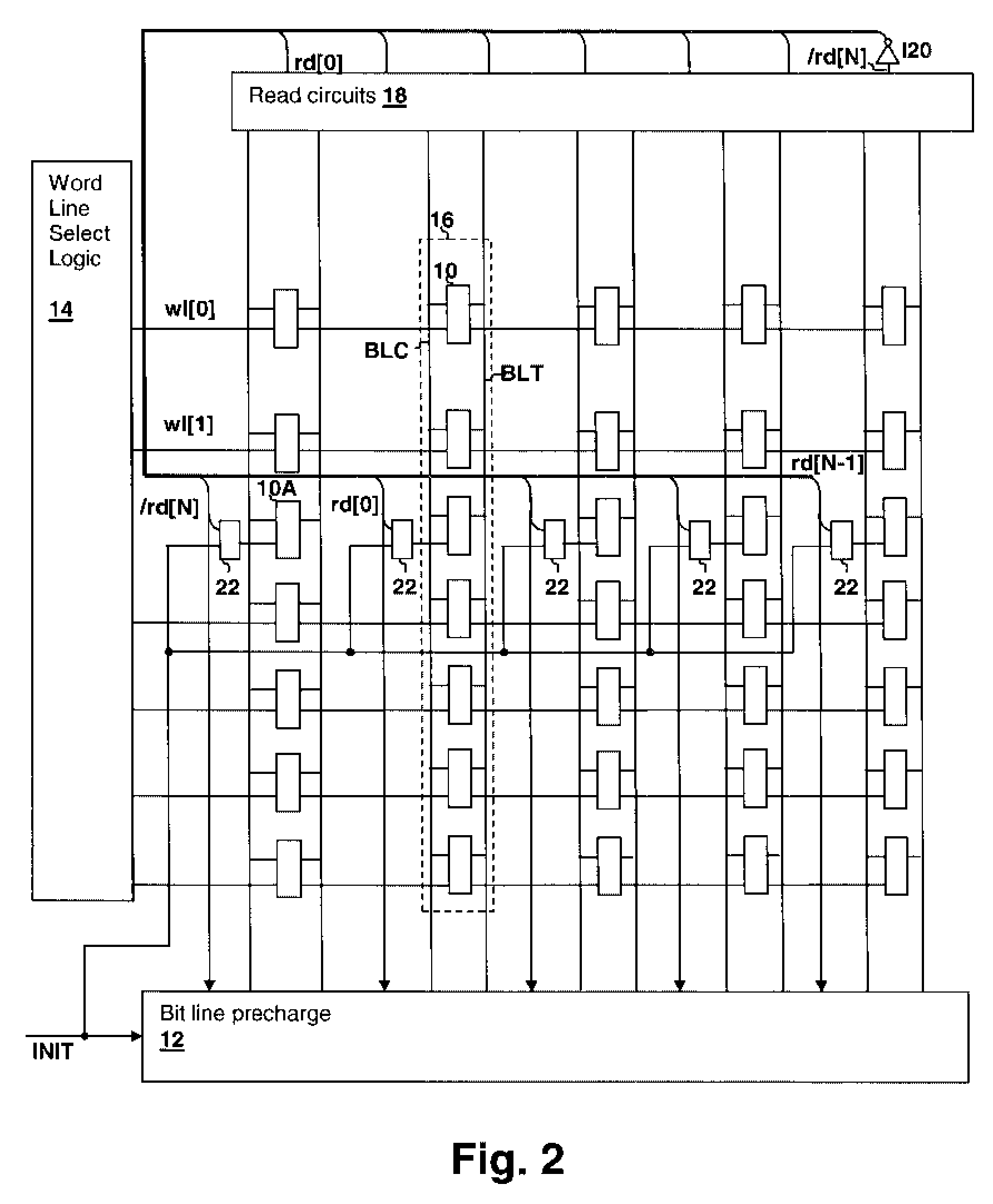 Wordline-to-bitline output timing ring oscillator circuit for evaluating storage array performance