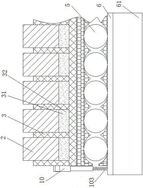 Earthquake protection device for buildings