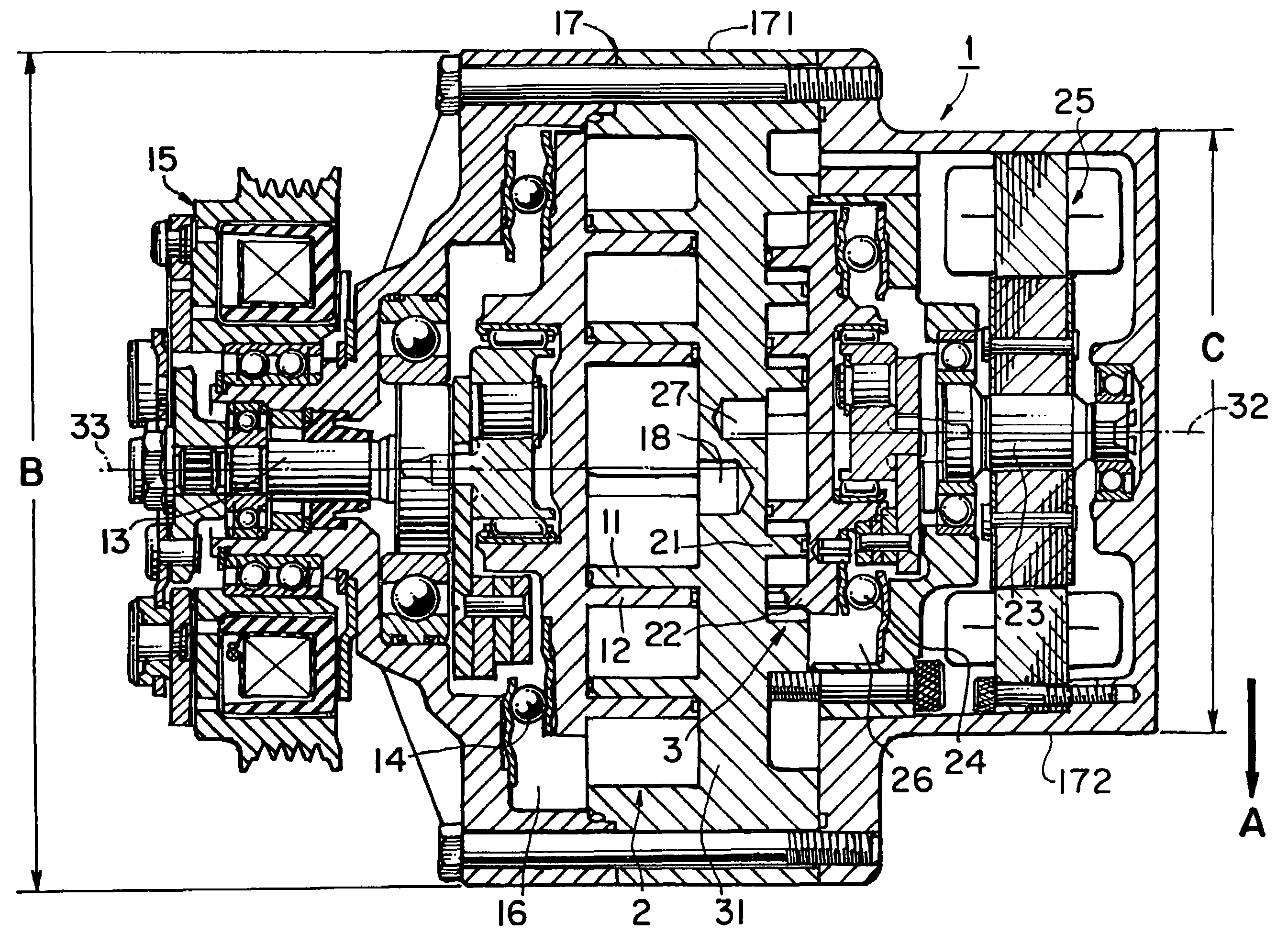 Hybrid compressor