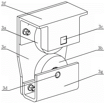 Push-pull telescopic movable awning used for railway flatcar