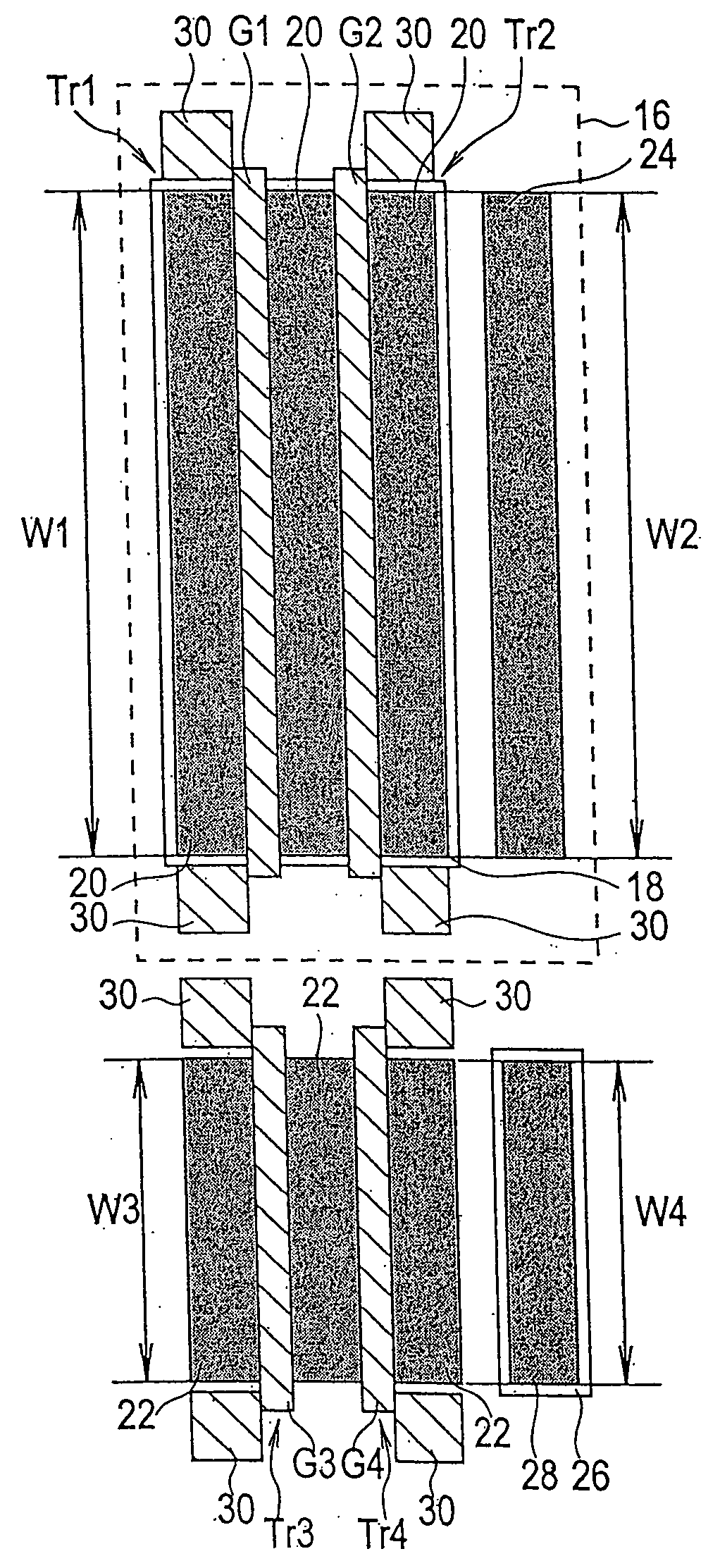 Basic cells configurable into different types of semiconductor integrated circuits