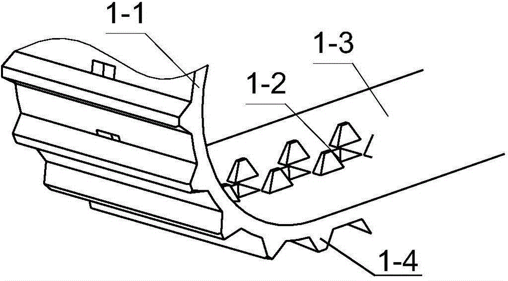 Caterpillar ridge crossing deformation device for caterpillar farmland operation vehicle