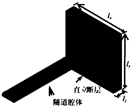 Advanced detection method for water-containing geologic structure of tunnel