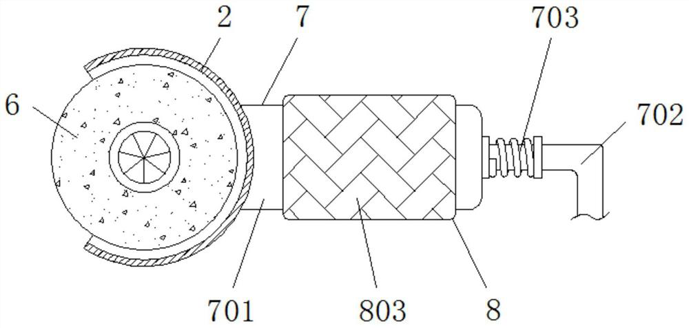 Burr cleaning device for bearing ring production