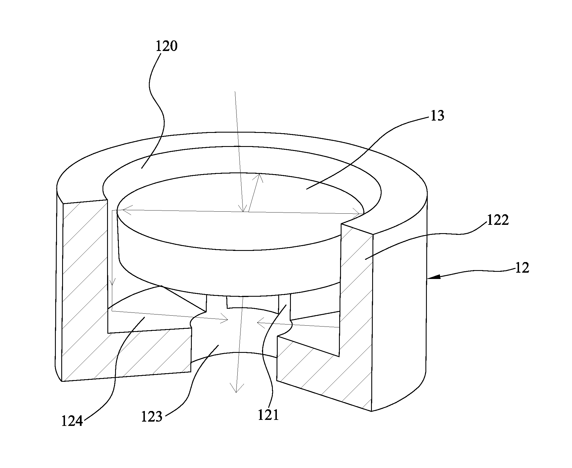 One-way valve assembly