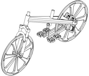 Bicycle gear transmission mechanism